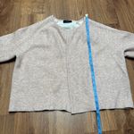 T Tahari  Womens Blush Pink Cardigan Sweater Jacket Open Front Size XL Work Photo 7