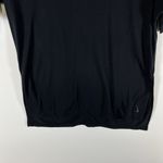 Nike Shirt Women's Small Black Sheer Logo Round Neck Short Sleeve Dri Fit Photo 2