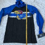 J. America  NCAA Kansas Women’s free style hooded slub tee Size Small Photo 8