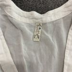 Free People  White Ruffle‎ Sleeve Bodysuit Photo 4