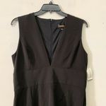 Alexia Admor  Womens Black Deep V Plunging Neck Cocktail Sheath Dress Size XL Photo 1