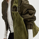 Free People 
Bobbi Slouch Suede Tote Photo 0