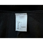 Black Ruffled Mini Skort skirt activewear golf sz L stretch tennis pickleball Size L Photo 5