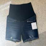 Maternity Denim Shorts Photo 0