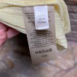 Free People We The Free Tunic Tank Dress Pleated Butter Yellow Cotton Medium Photo 5