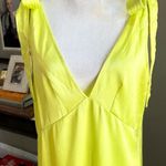 Stine Goya Rosario Tie Strap Satin Dress Yuzu Green Womens Size Medium Photo 7
