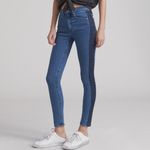 Rag and Bone the Mazie Jean in Double Indigo High Rise Two Tone Skinny Jean 28 Photo 6