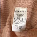 EUC Minnie Rose 100% Cashmere Puff Shoulder Sweater Baby Pink Size Small Photo 4