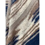 Lucky Brand  Drape Longline Open Cardigan Size M Cascade Aztec Soft Cozy Boho Photo 4