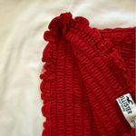 Hollister EUC  Smocked Lettuce Edge Tube Top Photo 7