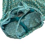 prAna  L Halter Active Dress Built In Bra Geometric Boho Travel Yoga Teal Photo 3