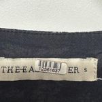 The East Order Nordstrom Elsa Mini Dress Black White Floral Print Size Small Photo 5