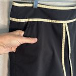 Lady Hagen Black Gold Skort Skirt Size 6 Glam Preppy Tennis Golf Vacation Photo 4