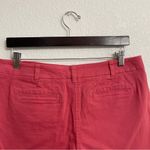 J.Crew  Womens Shorts Pink Watermelon 4” Stretch Chino Cotton Blend Size 12 Photo 3