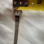 Bulova Vintage Watch Women’s Ladies Silver Mesh Buckle Band 1977 Manual Wind 6" Photo 11