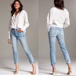 Aritzia Denim Forum the ex boyfriend high rise loose leg ankle jeans sz 29 Wide NEW Photo 1