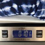 Womens One Piece Tie Dye Halter Bathing Suits Size 20 Lined Stretch Blue & White Photo 12