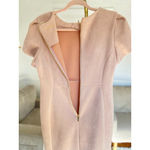 Calvin Klein  Blush Pink Tailored Sheath Dress Elegant Wedding 12 Quiet Luxury Photo 4