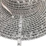 Open Edit  Structured Straw Sun Hat  Wide Brim Geometric Weave Photo 9