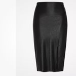 Commando Faux leather side slit skirt sz XL Photo 3