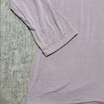 Chico's XL 16 sz 3 lavender long sleeve tee The ultimate tee rayon spandex Photo 2