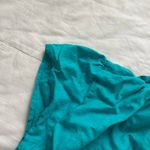 Y2K Teal ruffled bolero top Blue Photo 3