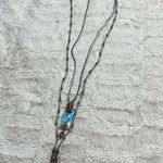 Treska Urban Renewal Collection Tiered Necklace Blue Photo 15