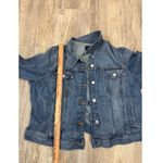 J Crew Classic Blue Denim Trucker Jacket Women's Size XXL Runs Small Photo 5