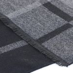 Mens Winter Warm Long Soft Scarf Plaid Tassel Scarf for Men Soft Classic Scarves Photo 4
