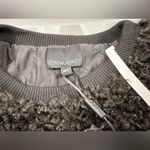 Cynthia Rowley Black Friday 50% Off Faux Fur Capelet Cape Sweater Black Size M/L Photo 6