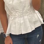 DO+BE White Strapless Top Photo 1