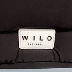 Wilo The Label | Black Puffer Scrunch Top Tote w/ Crossbody Photo 4