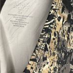 Jones New York  Abstract Black and Tan Tank Top Photo 2