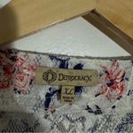 Democracy NWT‎  Floral Lace Kimono Swim Coverup Multicolor Size X-Large Photo 9