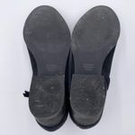 Toms  Women's Loren Suede Wool Blend Ankle Boots Black Size 9 Stacked Heel Photo 10