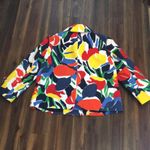 Ralph Lauren Lauren  Bright Floral Blazer Photo 3