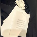 Helsa NWT  Ophelia Highneck Sleeveless Ruched Draped Bodycon Black Maxi Dress SzM Photo 4