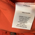 A loves A Woman’s Red / Orange High Paperbag Waisted Trousers Pants W-215 Sz 4 Photo 7