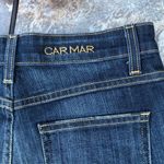 NWT LF Carmar High Waist Fringe Hem Jean Shorts Sz 25 Blue Photo 4