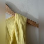 Urban Outfitters  Out From Under Yellow Hailey Seamless Plunge Ribbed Bra Photo 4