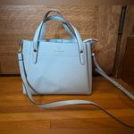 Nanette Lepore  Vegan Leather Baby Blue Shoulder Bag Photo 0