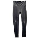 Spanx  Ready to Wow Gray Velvet Leggings L Holiday Photo 1