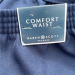 Karen Scott 🔥 NWT TWO PAIR 🔥 3X Blue Super Stretch Pants Photo 4