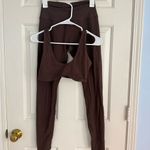 Kamo sports bra and leggings set Brown Size M Photo 2