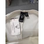 Windsor  Ivory Satin Ruched Bodycon Dress XS Photo 4