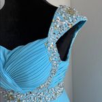 Stunning Light Blue Prom Dress with Embellished Straps Size undefined Photo 8