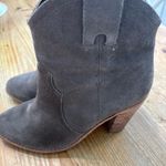 Joie Grey Cowboy Boots Photo 0