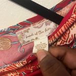 Band Of The Free Abilene V Neck Floral Maxi Dress BoHo Sz Small NWT Red Photo 4