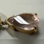 Cornelia Webb Pale Pink Quartz Yellow Gold Plated Ear Cuff Photo 2