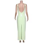 Amanda Uprichard  Marbella Maxi Dress, Hypermint, Large Photo 6